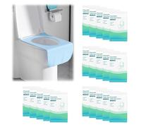Kellegour 20 Pezzi Copriwater Usa e Getta,Copriwater Monouso Antibatterico,Copri Water da Viaggio,Coprisedili WC Monouso,Coprisedili Igienico per Bambini e Adulti,Campeggio,Viaggi