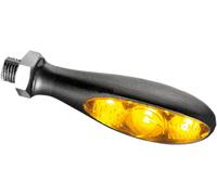 Micro S Scuro Indicatore Di Kellermann Nero Universale Moto Paia