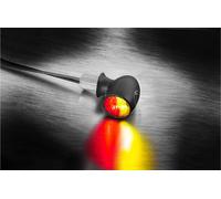 Kellermann ATTO 3In1 Indicator / Luci Posteriori Per HARLEY 1X In Nero Opaco