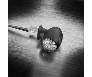 Kellermann Atto LED Mini Indicator Nero Davanti E Dietro Su Entrambi I Lati