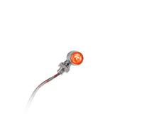 Kellermann Luce posteriore/stop a LED Atto, per montaggio orizzontale, argento per maschi
