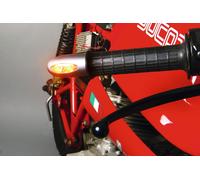 Kellermann Bl 1000 Giallo Terminale Manubrio Nero Frontale Entrambi i Lati