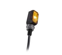 Kellermann Blisk - Indicatore di direzione a LED, nero, anteriore e posteriore, utilizzabile su entrambi i lati, colore: Nero