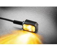 Kellermann Blisk LED Fanalino, Anteriore Utilizzabile Da Entrambi I Lati Nero