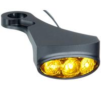 Kellermann Dash M Indicatore di direzione - anteriore sinistro, nero, Taglia unica