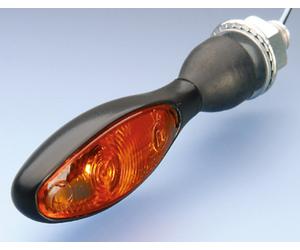 Kellermann micro 1000 Bulb Indicatore Corpo Nero / Lente Arancione (1pz), Posteriore, nero per maschi
