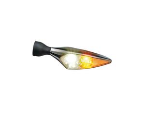 Kellermann Micro Rhombus PL Indicatori di direzione a LED/luce di posizione, Chrome
