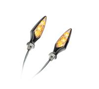 Kellermann Indicatore di direzione Rhombus S Dark 168.100 LED Nero tinto FL/RR