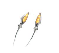 Kellermann Rhombus S Extreme LED Indicator Chrome Retro Nero Paio