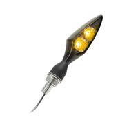 Kellermann Rhombus Scuro Indicatori LED Nero Davanti Destra/Inferiore Sinistro
