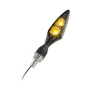 Kellermann Rhombus Scuro Indicatori LED Nero Davanti SX / Posteriore Destro