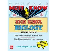 Kellie Ploeger Cox Must Know High School Biology, Second Edition (Tascabile)