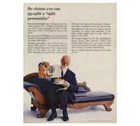 Kellogg’s Corn Flakes Poster Vintage Split Personality -...