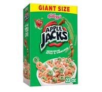 Kellogg's Apple Jacks - Cereali da colazione, snack per bambini, colazione in famiglia, formato gigante, originale, scatola da 652 g (1 scatola)