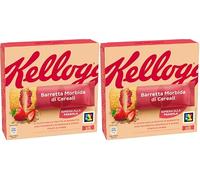 Kellogg's Barretta Morbida | Snack di Cereali al Gusto Fragola | con Frumento Integrale e Avena | Ricca di Fibre | 6 barrette da 37g (Confezione da 444g)