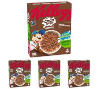 Kellogg's Cereali Coco Pops Risetti, 330g (Confezione da 4)