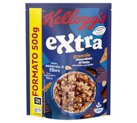 Kellogg's Cereali Extra | Gusto Cioccolato al Latte | Granola con Avena Croccante | Confezione Singola da 500g (1 x 500g)