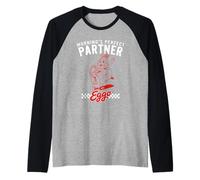 Kellogg's Eggo Breakfast Waffle Il partner perfetto del mattino Maglia con Maniche Raglan