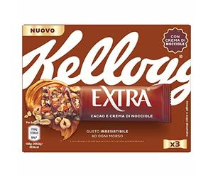 Kellogg's Extra Barretta Cacao con Crema di Nocciole
