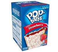 Kellogg's Frosted Strawberry Pop Tarts (Crostate Pop Di Fragole Glassate Di Kellogg) 416 gm