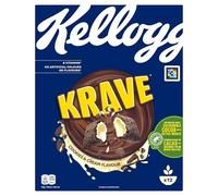 Kellogg's Krave Cookies & Cream | Gusto Biscotto e Crema | Cereali per la Colazione | Confezione Singola da 375g (1 x 375g)