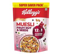 Kellogg's Muesli Fruit Nut & Seeds - 12 in 1 Power Breakfast, 750 g...