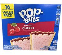 Kellogg's, Pop-Tarts, Frosted Cherry, 16 Count, 32oz Box (Pack of 2) by Pop-Tarts