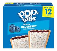 Kellogg's Pop-Tarts - Tostapane pasticcini, mirtilli satinati, confezione da 12