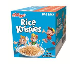 Kelloggs Rice Krispies 4 x 400gm
