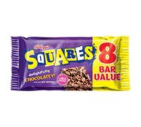 Kellogg's Rice Krispies Squares Totally Chocolatey 8 barrette per cereali, confezione da 5