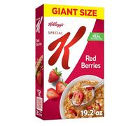 Kellogg's Special K Family - Cereali da colazione, cereali in fibra, formato gigante, bacche rosse, scatola da 544 g (1 scatola)
