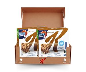 Kellog's Barrette di Cereali con Cioccolato, 6 x 20g (Confezione da 2)