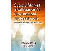 Kelly Barner Jeane Supply Market Intelligence for Procuremen (Copertina rigida)