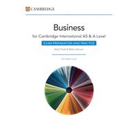Cambridge International As & a Level Business Exam Preparation and Practice + Digital Access 2 Years