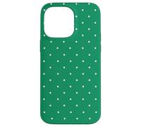 Kelly Green Polka Dots Aesthetic Polkadots Minimalist Women Custodia per iPhone 14 Pro Max