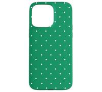Kelly Green Polka Dots Aesthetic Polkadots Minimalist Women Custodia per iPhone 15 Pro Max
