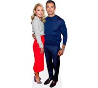 Kelly Ripa And Mark Consuelos (Duo 1) Mini ritaglio di celebrità