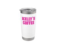 Kelly's Coffee Nome Kelly personalizzato Bicchiere termico in acciaio inox doppia parete