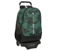 KELME CAMO - Zaino scuola con carrello, ideale per bambini di diverse età, comodo e versatile, qualità e resistenza, 33 x 15 x 43 cm