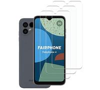 KELOLIN - Pellicola protettiva per schermo in vetro temperato per Fairphone 4 5G 9H durezza, senza bolle, anti graffio, ad alta definizione, compatibile con Fairphone 4 5G