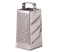 Kelomat 2429-047 Grattugia Quadrata, Acciaio Inossidabile, Argento