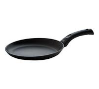 Kelomat Padella per Crepe, Acciaio Inox, Nero, 25 cm