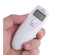 keloppasit Alcolimetro Digitale | Alcol Test Etilometro Portatile | Etilometro Portatile per Uso Personale | Rivelatore LCD Bianco Dells'analizzatore Dells'etilometro del Respiro dello Schermo