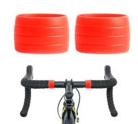 keloppasit Anello Fissaggio Nastro Manubrio,Fermanastro per Bici da Corsa - Fascette Regolabili Universali per Manubri Bici Utilizzo Ciclismo Touring Spostamenti