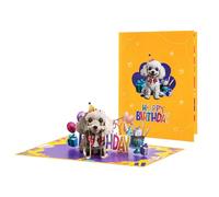 keloppasit Biglietto Per Cani,Cartolina Canina Umoristica | Decorazione 3D Creativa Per Feste Di Adulti Ragazzi Bambini Uomini Donne E Mamma