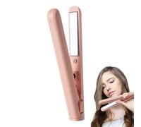 keloppasit Ferro per lisciare i capelli, bigodino in ceramica | Piastra per strumenti per lo styling in ceramica | Piastra per capelli in ceramica 2 in 1 per capelli lisci e setosi
