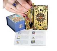 keloppasit Tarocchi | 80 Carte di Tarocchi Illustrati | Istruzioni Passo Passo Guida Di Gioco Inclusa,Uomini Donne Bambini per Viaggi e Quotidiano