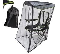 keloppasit Zanzariera - Rete Robusta per Sedia da Campeggio Esterno | Sole Compatta Impermeabile per Giardino Viaggio Trekking Patio Attività All'aperto