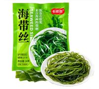 Kelp Essiccato Alghe Marine Compressate Kelp (16 g/bustina × 20 bustine) | Ideale per piatti freddi conditi, contorni per hot pot, pasti veloci, insalate di verdure e cucina vegetariana.