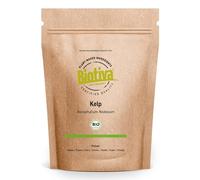 Kelp in polvere biologica ad alto dosaggio 100g | Iodio naturale | Alghe kelp | Imbottigliato in Germania | Senza riempitivi o agenti di separazione | Biotiva